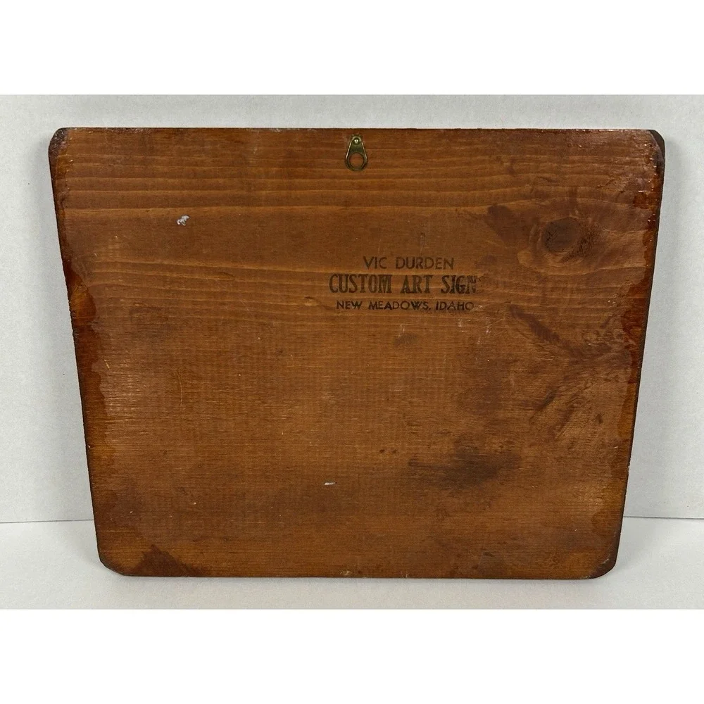Handmade vtg wooden
